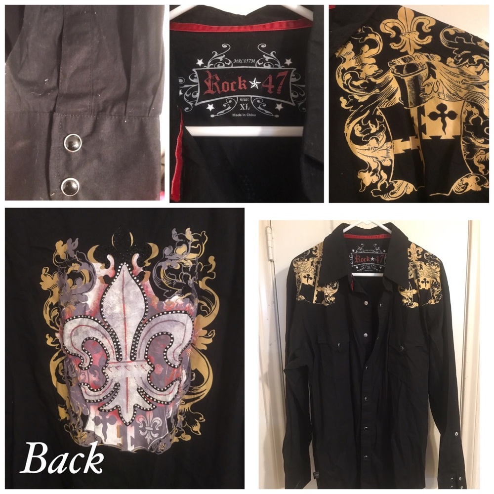 Men’s Black Long Sleeve shirt